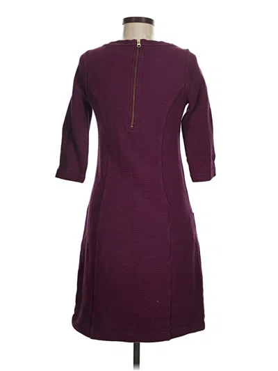 Pre-owned Boden Casual Dress In Burgundy