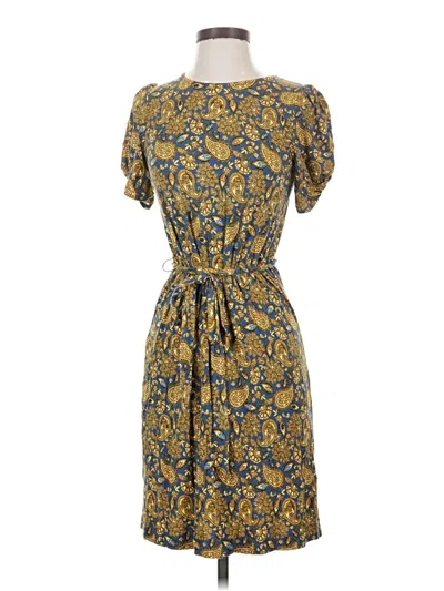 Pre-owned Boden Casual Dress In Gold