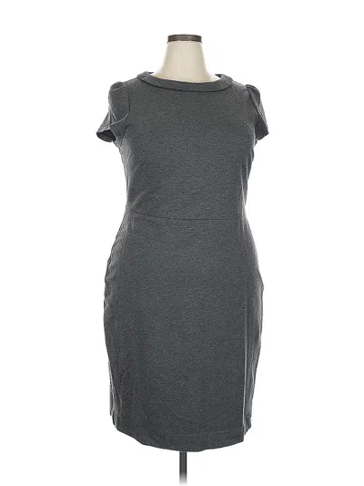 Pre-owned Boden Casual Dress In Gray