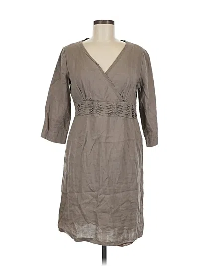 Pre-owned Boden Casual Dress In Gray