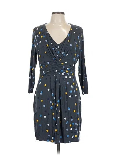 Pre-owned Boden Casual Dress In Gray