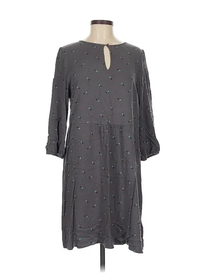 Pre-owned Boden Casual Dress In Gray