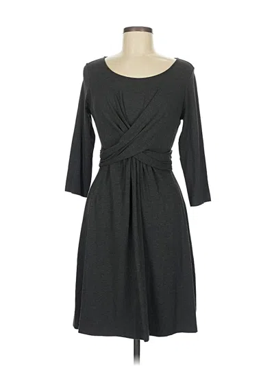 Pre-owned Boden Casual Dress In Gray