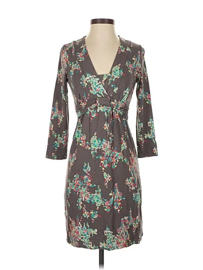 Pre-owned Boden Casual Dress In Gray