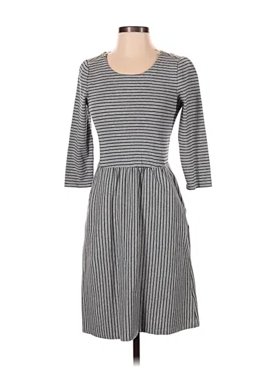 Pre-owned Boden Casual Dress In Gray