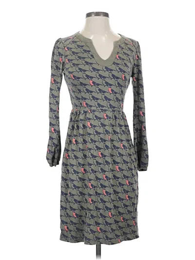 Pre-owned Boden Casual Dress In Gray