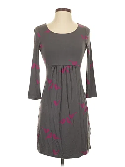 Pre-owned Boden Casual Dress In Gray