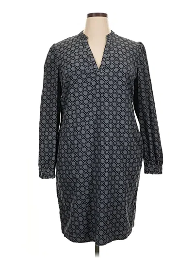 Pre-owned Boden Casual Dress In Gray
