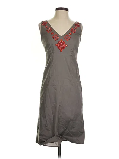 Pre-owned Boden Casual Dress In Gray