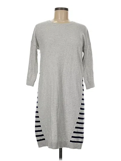 Pre-owned Boden Casual Dress In Gray