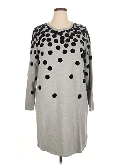Pre-owned Boden Casual Dress In Gray
