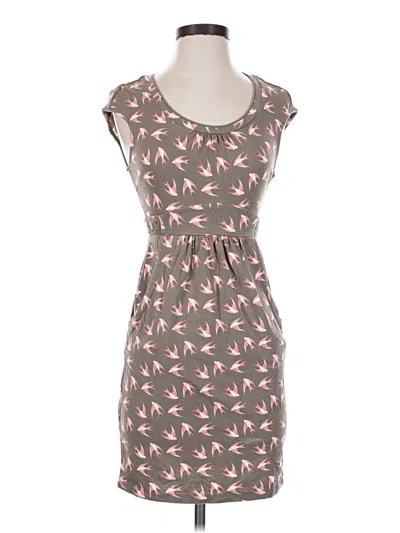 Pre-owned Boden Casual Dress In Gray