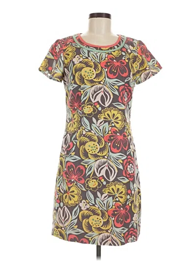 Pre-owned Boden Casual Dress In Gray