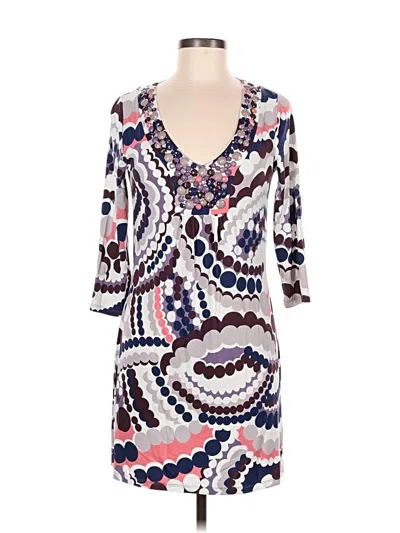 Pre-owned Boden Casual Dress In Gray