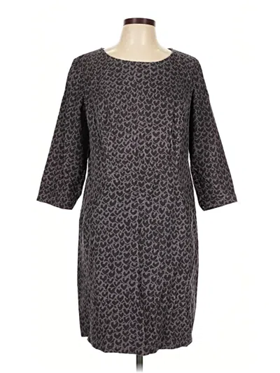 Pre-owned Boden Casual Dress In Gray