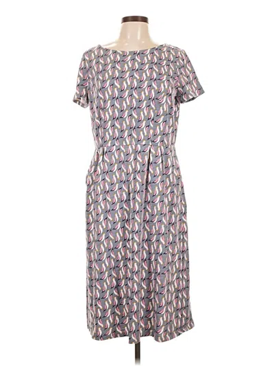 Pre-owned Boden Casual Dress In Gray