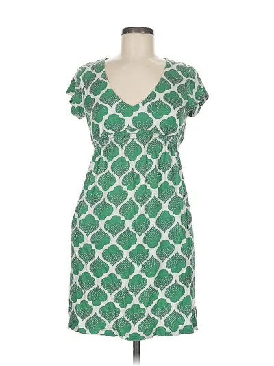 Pre-owned Boden Casual Dress In Green