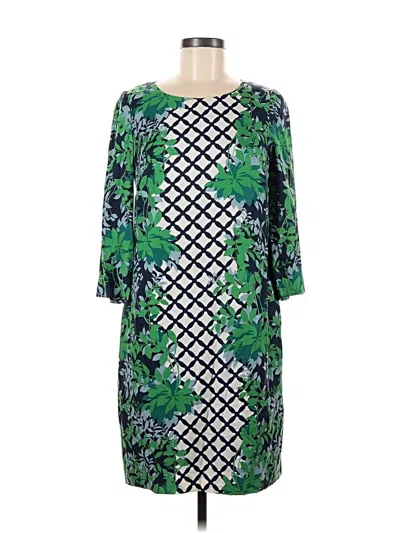 Pre-owned Boden Casual Dress In Green