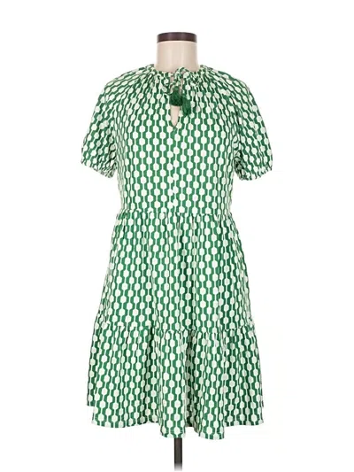 Pre-owned Boden Casual Dress In Green