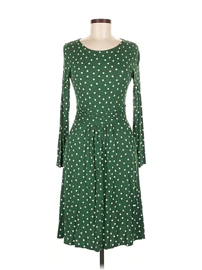 Pre-owned Boden Casual Dress In Green