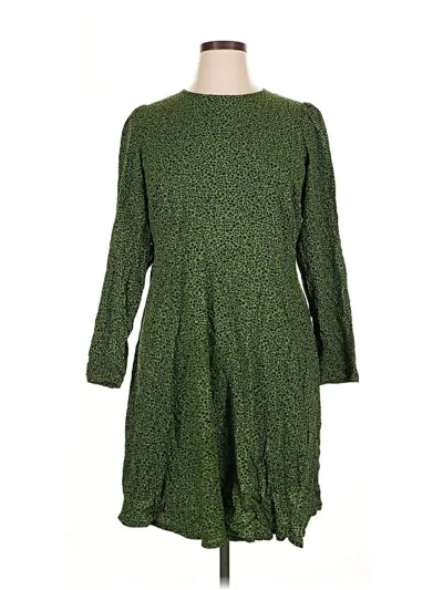 Pre-owned Boden Casual Dress In Green