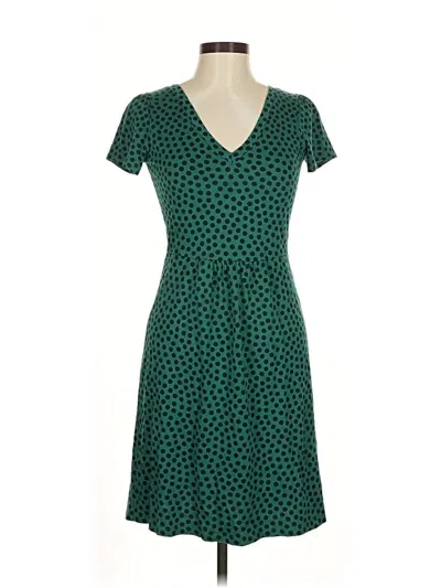 Pre-owned Boden Casual Dress In Green