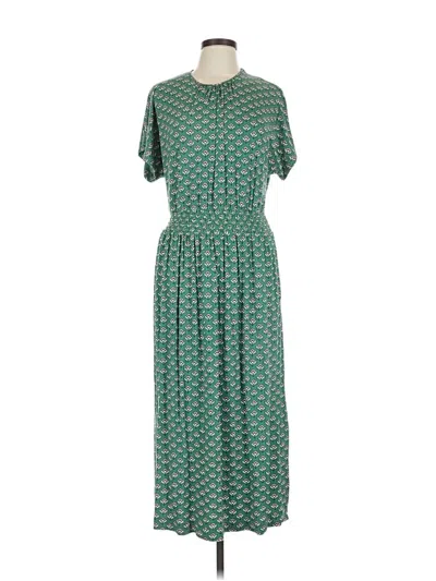 Pre-owned Boden Casual Dress In Green