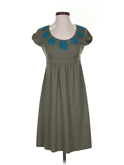 Pre-owned Boden Casual Dress In Green