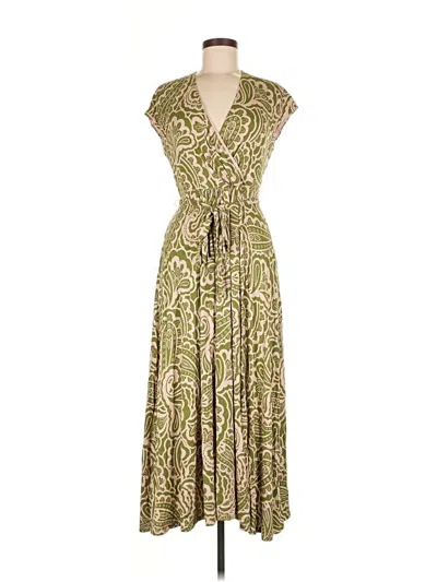 Pre-owned Boden Casual Dress In Green