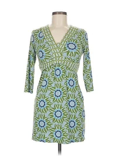 Pre-owned Boden Casual Dress In Green
