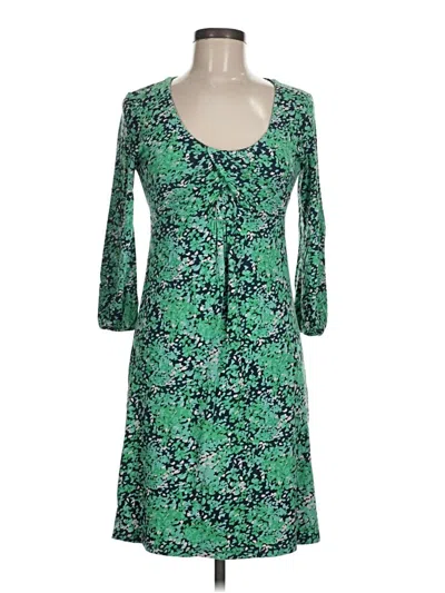 Pre-owned Boden Casual Dress In Green