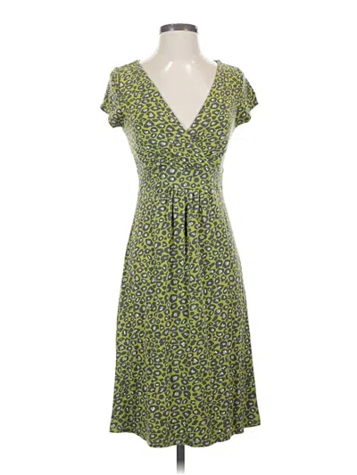 Pre-owned Boden Casual Dress In Green