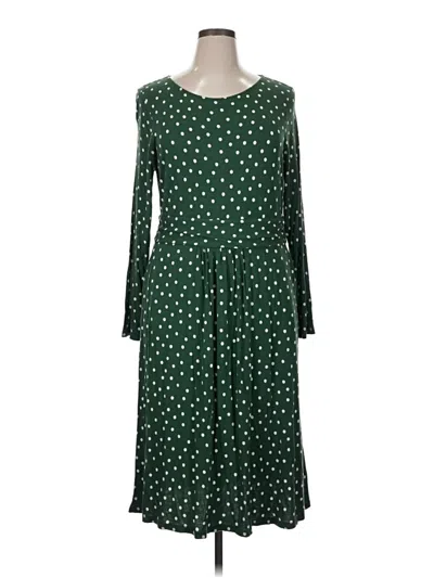 Pre-owned Boden Casual Dress In Green