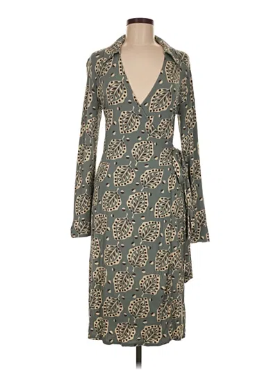 Pre-owned Boden Casual Dress In Green