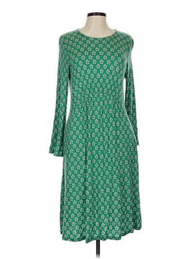 Pre-owned Boden Casual Dress In Green