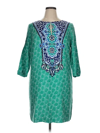 Pre-owned Boden Casual Dress In Green