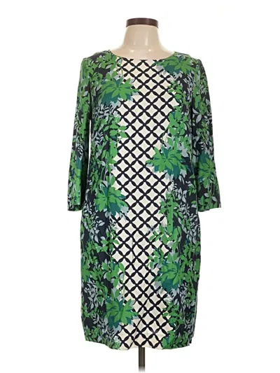 Pre-owned Boden Casual Dress In Green