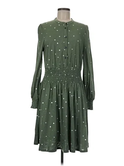 Pre-owned Boden Casual Dress In Green
