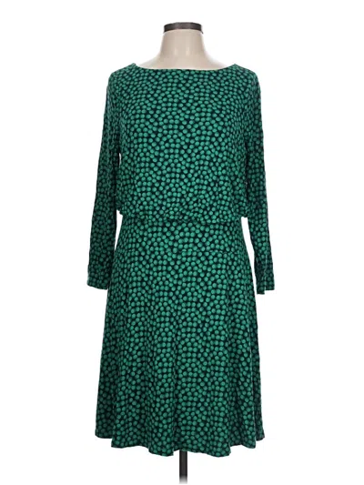 Pre-owned Boden Casual Dress In Green