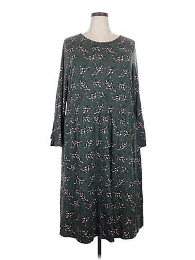 Pre-owned Boden Casual Dress In Green