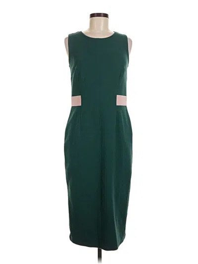Pre-owned Boden Casual Dress In Green