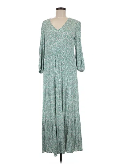 Pre-owned Boden Casual Dress In Green