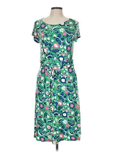 Pre-owned Boden Casual Dress In Green