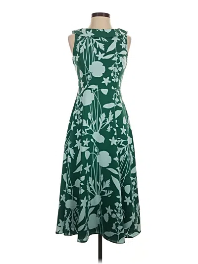 Pre-owned Boden Casual Dress In Green