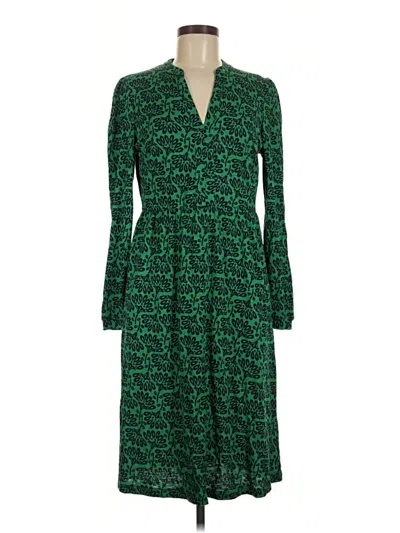 Pre-owned Boden Casual Dress In Green