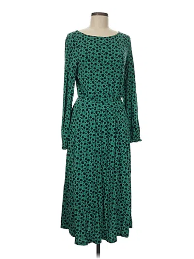 Pre-owned Boden Casual Dress In Green