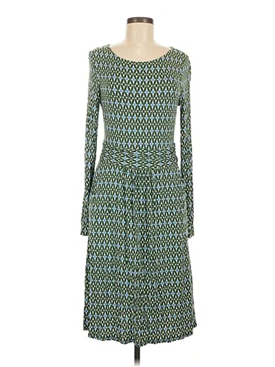 Pre-owned Boden Casual Dress In Green