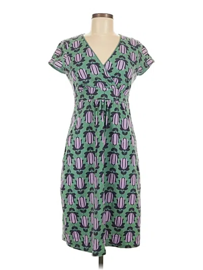 Pre-owned Boden Casual Dress In Green