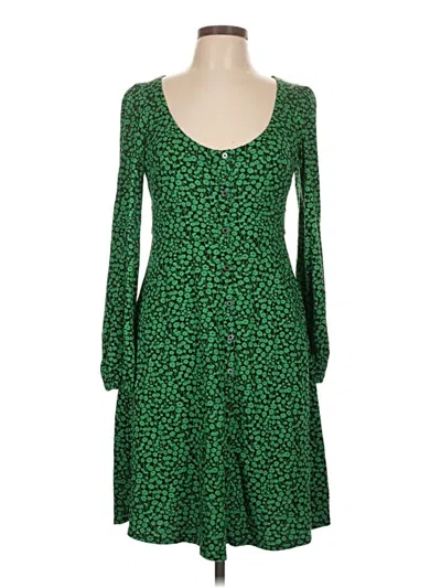 Pre-owned Boden Casual Dress In Green