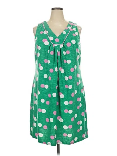 Pre-owned Boden Casual Dress In Green